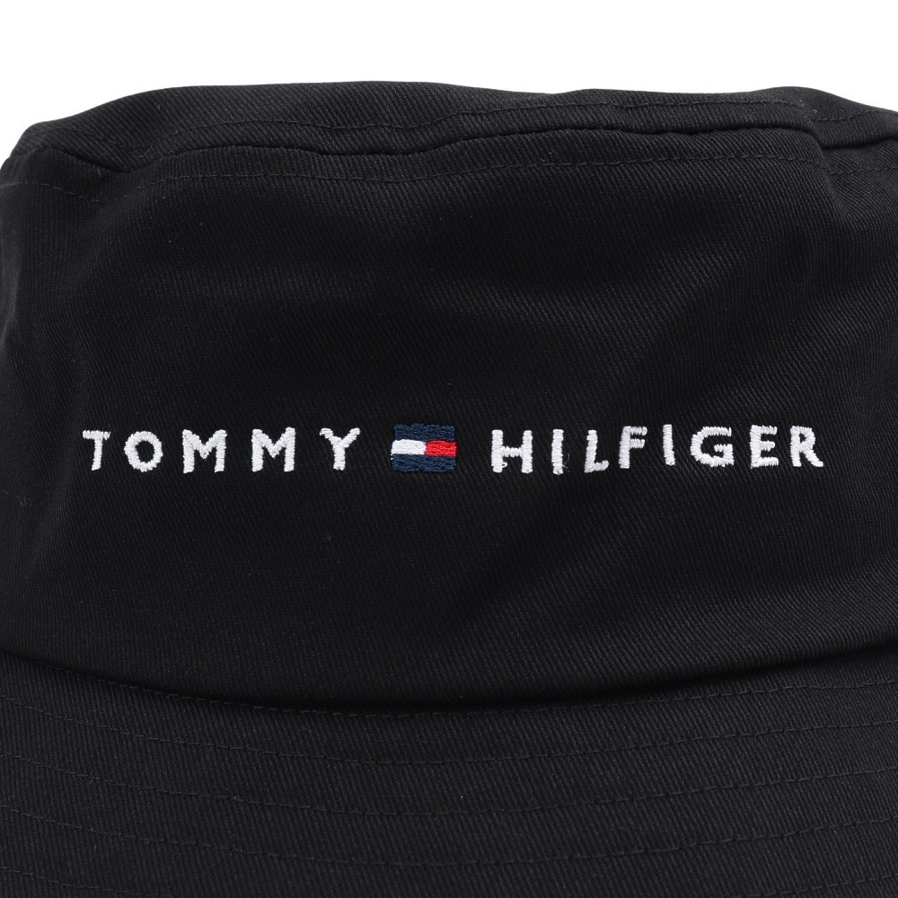 トミー ヒルフィガー ゴルフ（TOMMY HILFIGER GOLF）（メンズ）ゴルフ ハット フラッグ THMB4S21-BLK