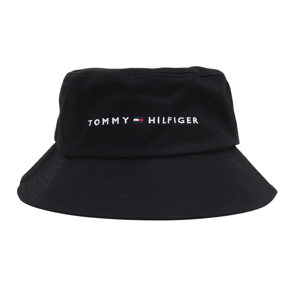 トミー ヒルフィガー ゴルフ（TOMMY HILFIGER GOLF）（メンズ）ゴルフ ハット フラッグ THMB4S21-BLK