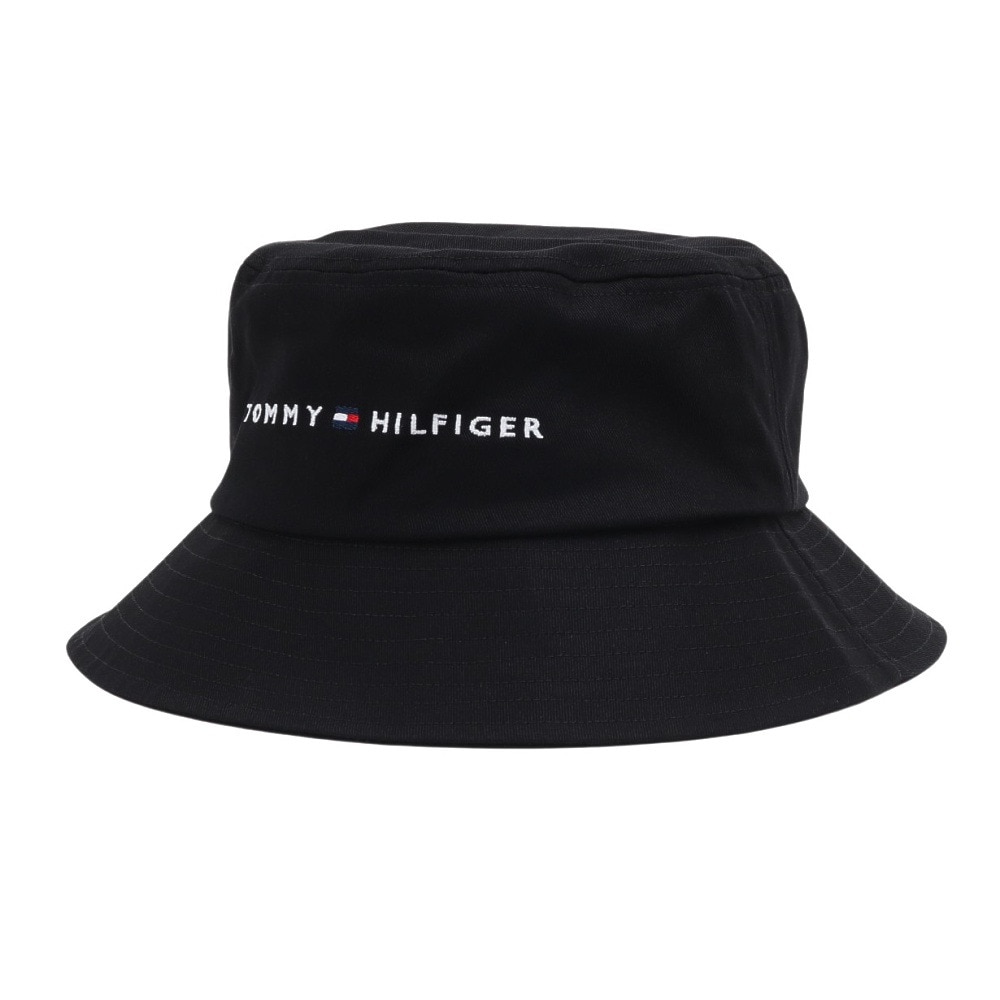 トミー ヒルフィガー ゴルフ（TOMMY HILFIGER GOLF）（メンズ）ゴルフ ハット フラッグ THMB4S21-BLK