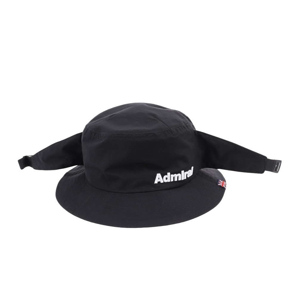 アドミラル ゴルフ（Admiral GOLF）（メンズ、レディース）ゴルフ インナーメッシュバケットハット ADMB4A16-BLK