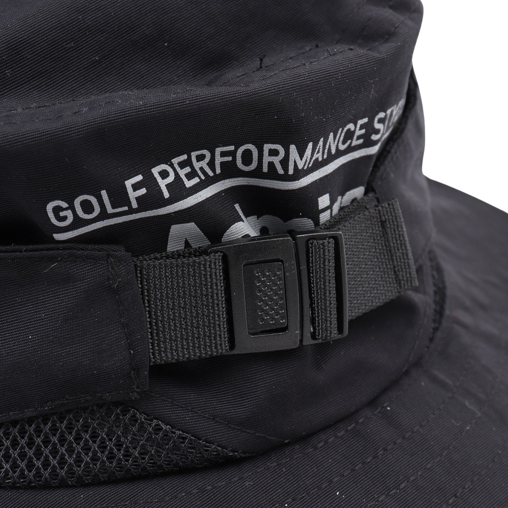 アドミラル ゴルフ（Admiral GOLF）（メンズ、レディース）ゴルフ インナーメッシュバケットハット ADMB4A16-BLK