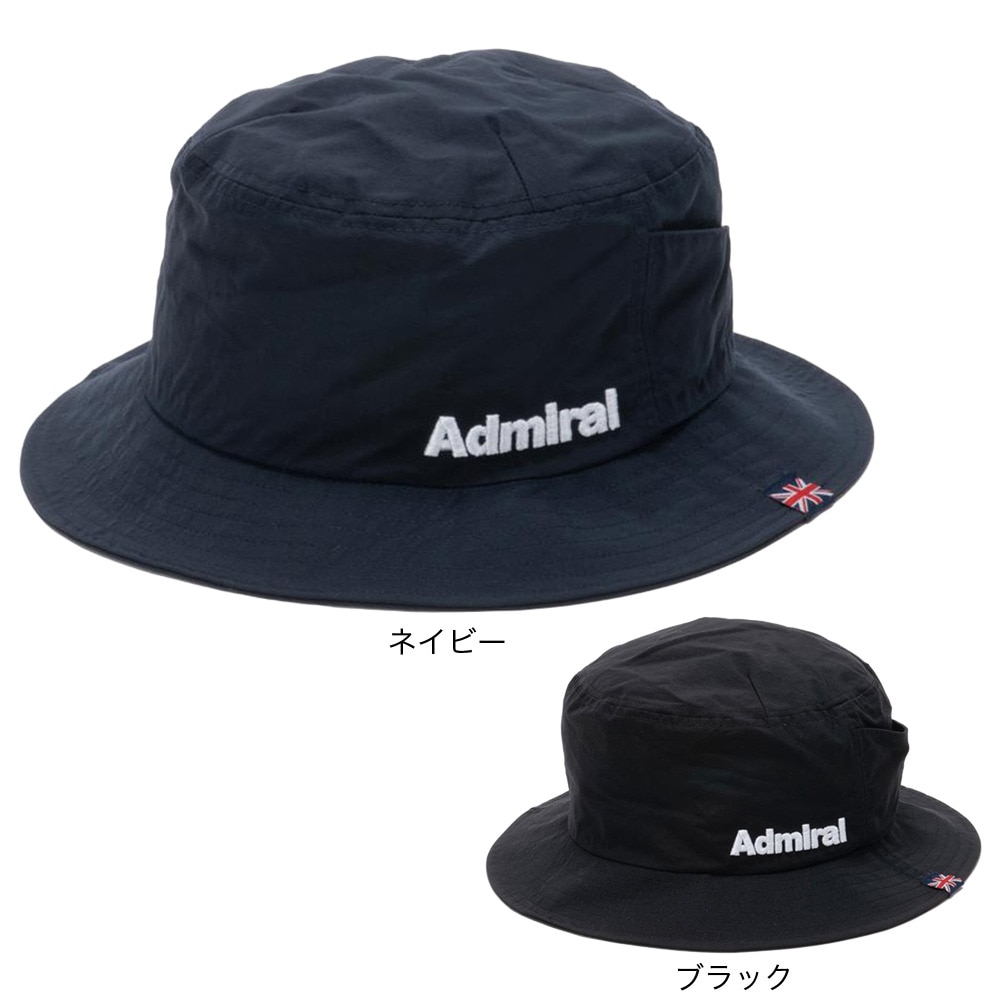 アドミラル ゴルフ（Admiral GOLF）（メンズ、レディース）ゴルフ インナーメッシュバケットハット ADMB4A16-NVY