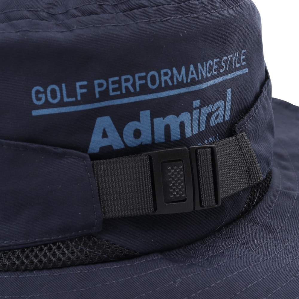 アドミラル ゴルフ（Admiral GOLF）（メンズ、レディース）ゴルフ インナーメッシュバケットハット ADMB4A16-NVY