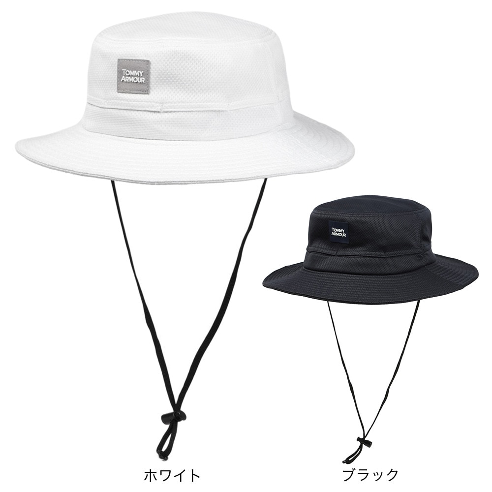 トミーアーマー（Tommy Armour）（メンズ）ゴルフ クーリングキャンプハット TAST24S040006 BLK