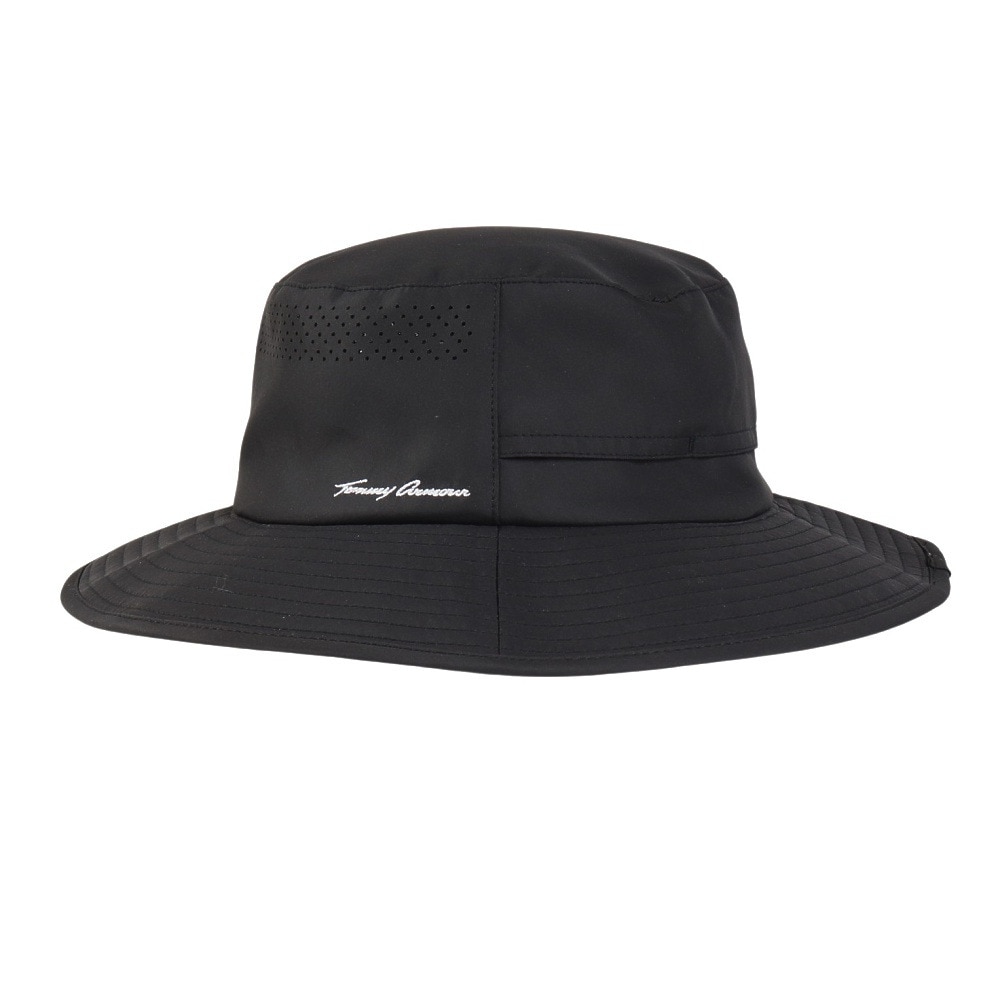 トミーアーマー（Tommy Armour）（メンズ）ゴルフ 吸汗速乾 ベンチレーションハット TAST24S040011 BLK