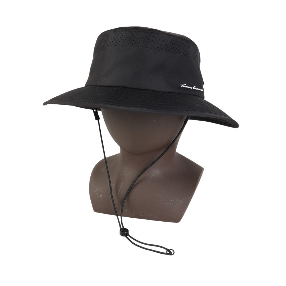 トミーアーマー（Tommy Armour）（メンズ）ゴルフ 吸汗速乾 ベンチレーションハット TAST24S040011 BLK