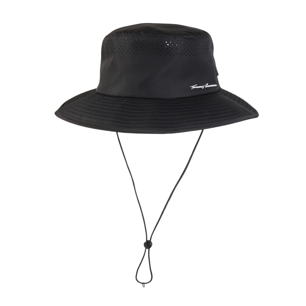 トミーアーマー（Tommy Armour）（メンズ）ゴルフ 吸汗速乾 ベンチレーションハット TAST24S040011 BLK