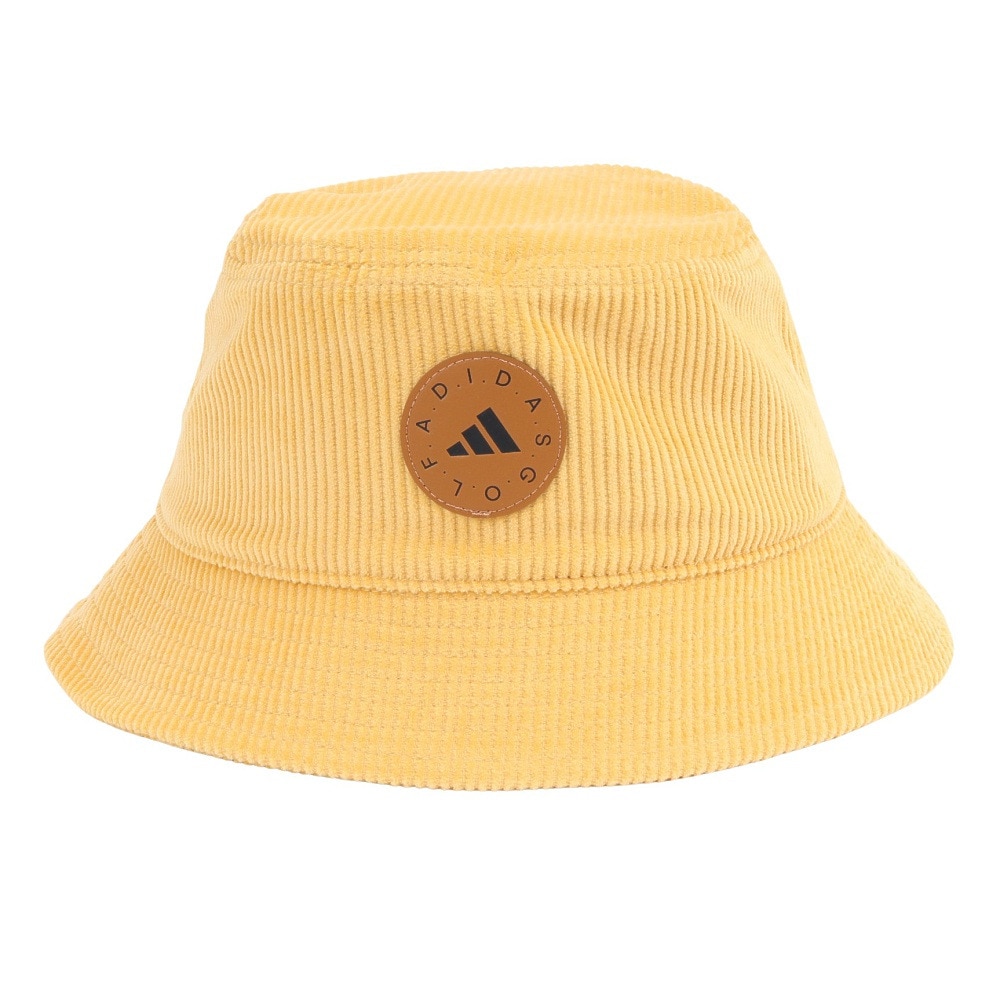 アディダス（adidas）（メンズ）ゴルフ 防寒 コーデュロイ バケットハット JSQ93-IZ0319 YEL