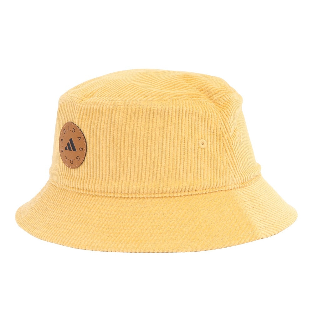アディダス（adidas）（メンズ）ゴルフ 防寒 コーデュロイ バケットハット JSQ93-IZ0319 YEL