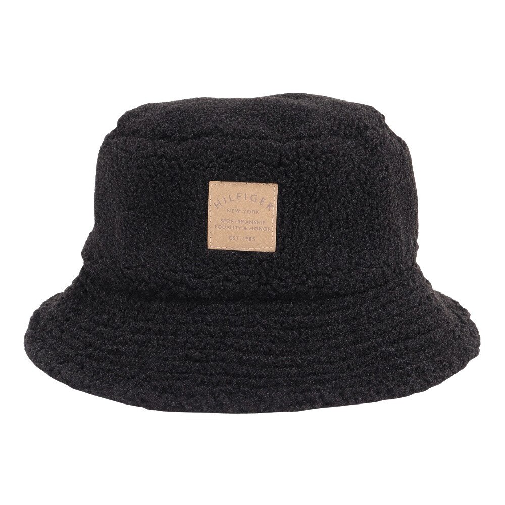トミー ヒルフィガー ゴルフ（TOMMY HILFIGER GOLF）（メンズ、レディース）ゴルフ 防寒 ハット リバーシブルボア THMB4F52-BLK
