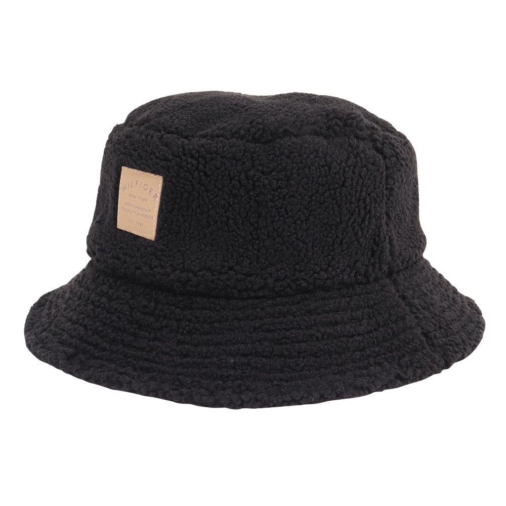 トミー ヒルフィガー ゴルフ（TOMMY HILFIGER GOLF）（メンズ、レディース）ゴルフ 防寒 ハット リバーシブルボア THMB4F52-BLK