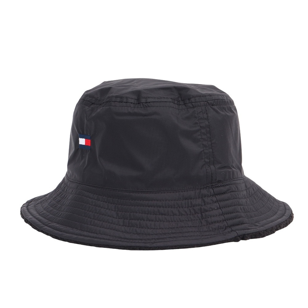 トミー ヒルフィガー ゴルフ（TOMMY HILFIGER GOLF）（メンズ、レディース）ゴルフ 防寒 ハット リバーシブルボア THMB4F52-BLK