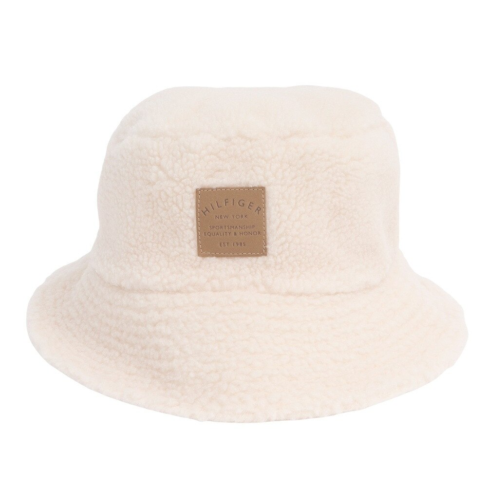 トミー ヒルフィガー ゴルフ（TOMMY HILFIGER GOLF）（メンズ、レディース）ゴルフ 防寒 ハット リバーシブルボア THMB4F52-WHT