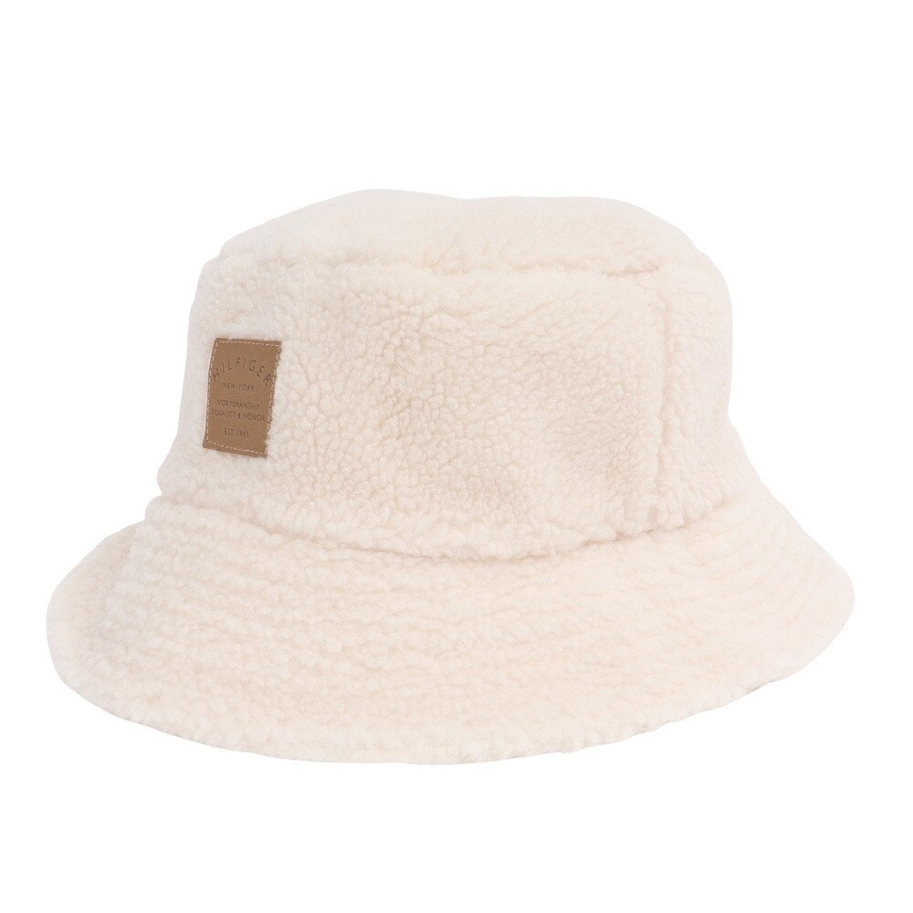 トミー ヒルフィガー ゴルフ（TOMMY HILFIGER GOLF）（メンズ、レディース）ゴルフ 防寒 ハット リバーシブルボア THMB4F52-WHT
