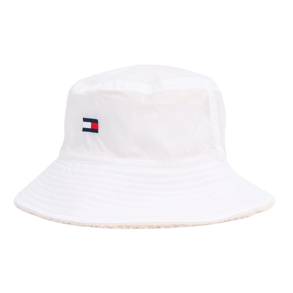 トミー ヒルフィガー ゴルフ（TOMMY HILFIGER GOLF）（メンズ、レディース）ゴルフ 防寒 ハット リバーシブルボア THMB4F52-WHT