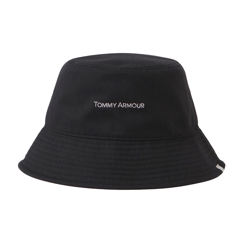 トミーアーマー（Tommy Armour）（メンズ）ゴルフ 吸汗速乾 ベーシック TC バケットハット TAST25B040118 BLK