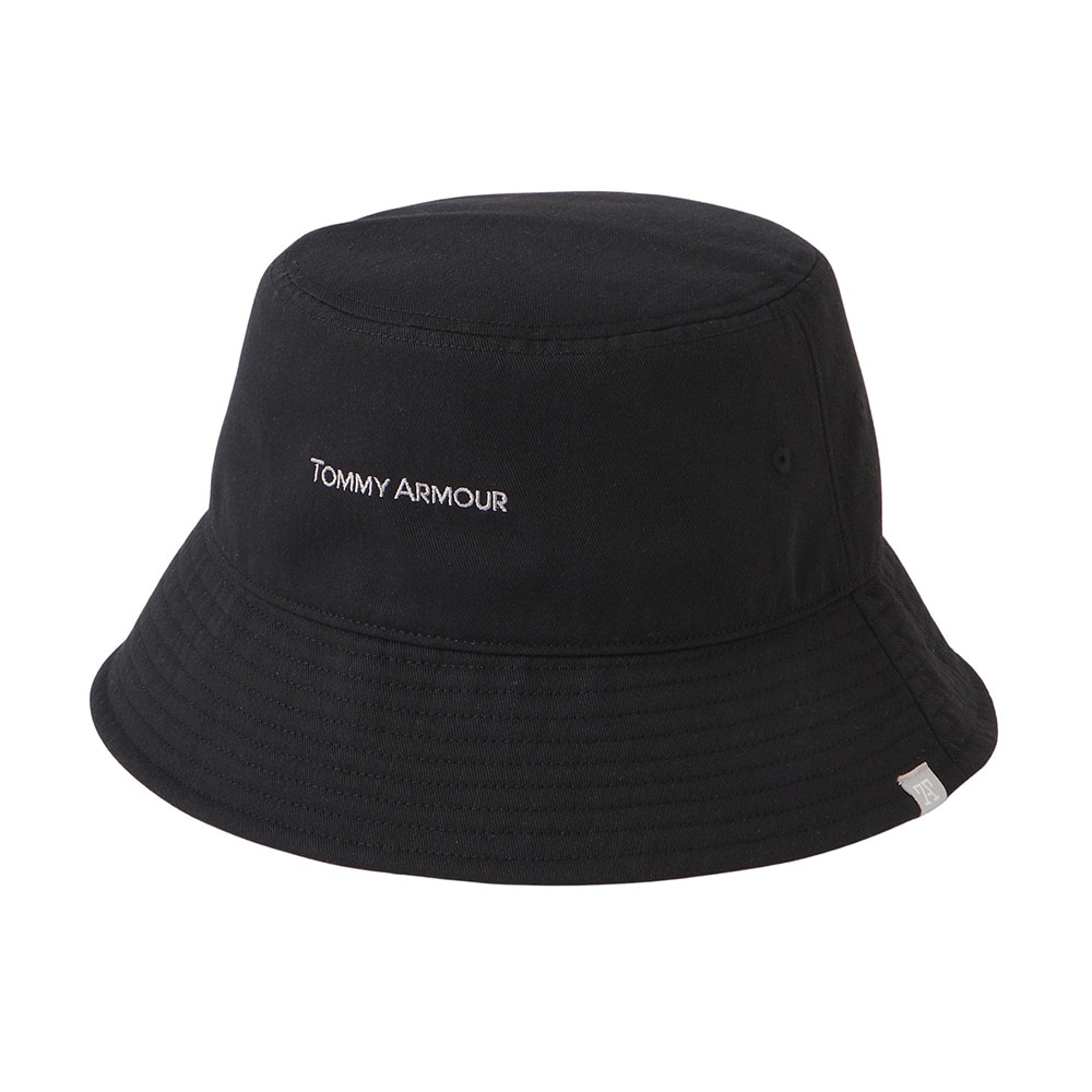 トミーアーマー（Tommy Armour）（メンズ）ゴルフ 吸汗速乾 ベーシック TC バケットハット TAST25B040118 BLK