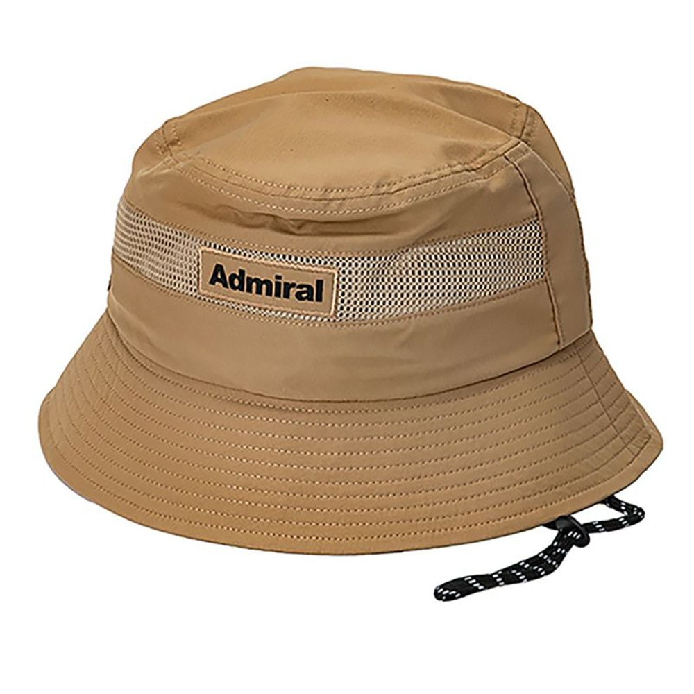 アドミラル ゴルフ（Admiral GOLF）（メンズ）ゴルフ メッシュバケットハット ADMB5A11-BEG