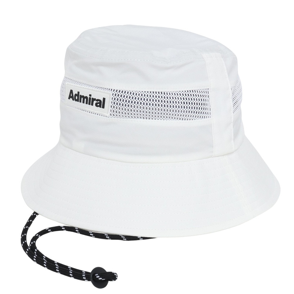 アドミラル ゴルフ（Admiral GOLF）（メンズ）ゴルフ メッシュバケットハット ADMB5A11-WHT
