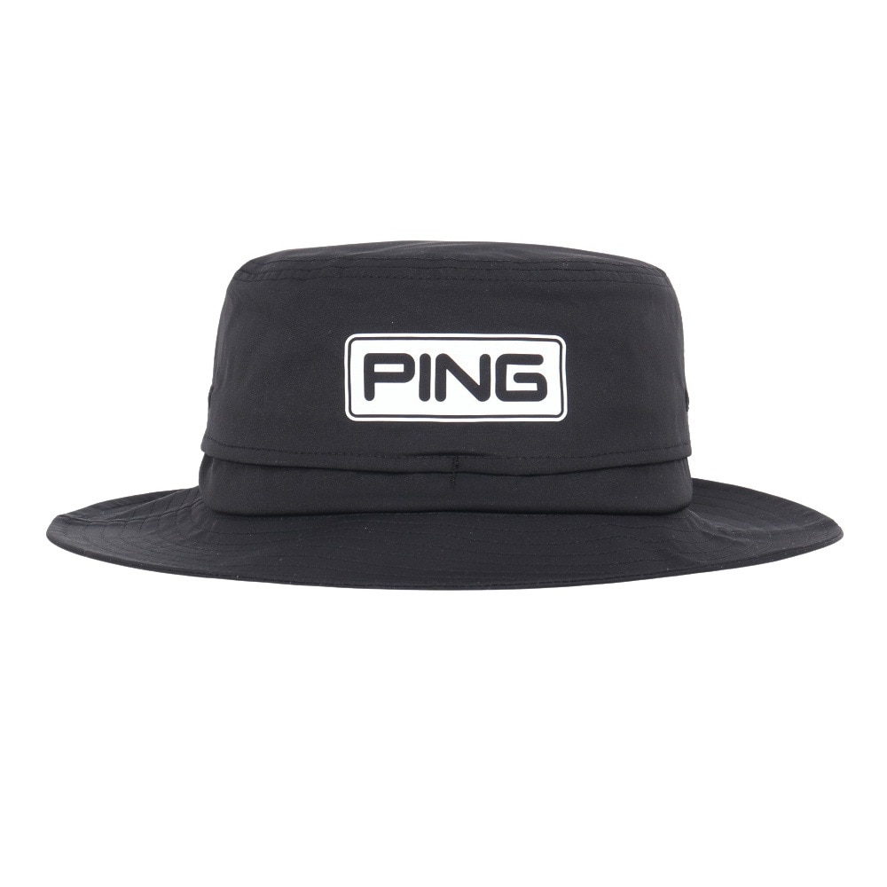ピン（PING）（メンズ）ゴルフ 撥水 ツアーハット HW-T2503 BK 38207