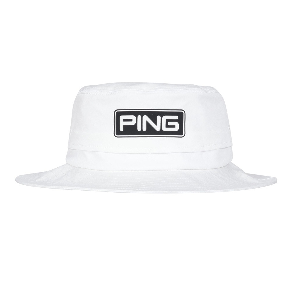 ピン（PING）（メンズ）ゴルフ 撥水 ツアーハット HW-T2503 WH 38207