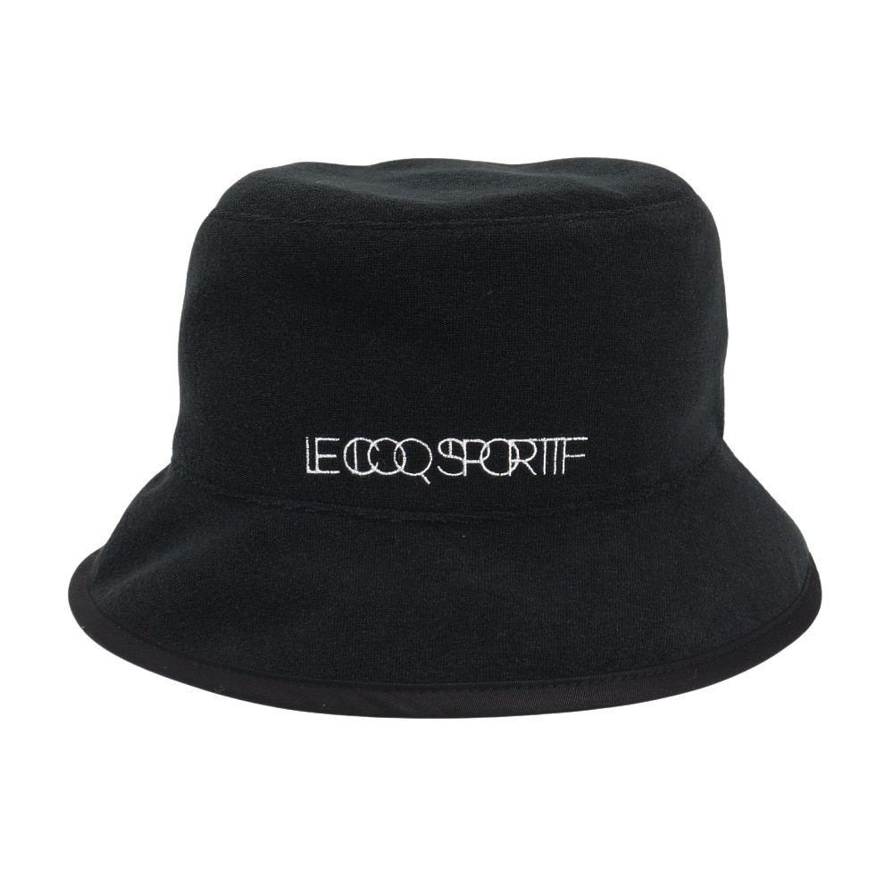 ルコックスポルティフ（lecoqsportif）（メンズ）ゴルフ モンドリアン柄 リバーシブルハット LG5SCP71M BKWH