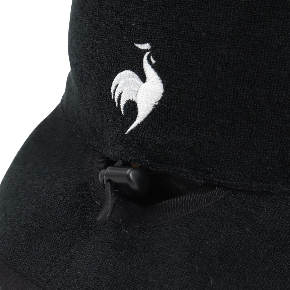 ルコックスポルティフ（lecoqsportif）（メンズ）ゴルフ モンドリアン柄 リバーシブルハット LG5SCP71M BKWH
