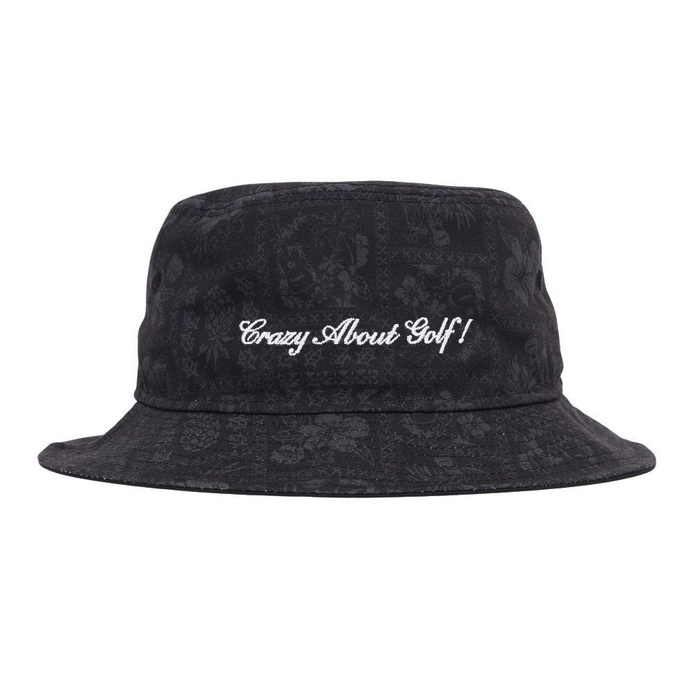 ニューエラ（NEW ERA）（メンズ、レディース）ゴルフ 抗菌 ハット バケット01 Bandana BLK 14391301
