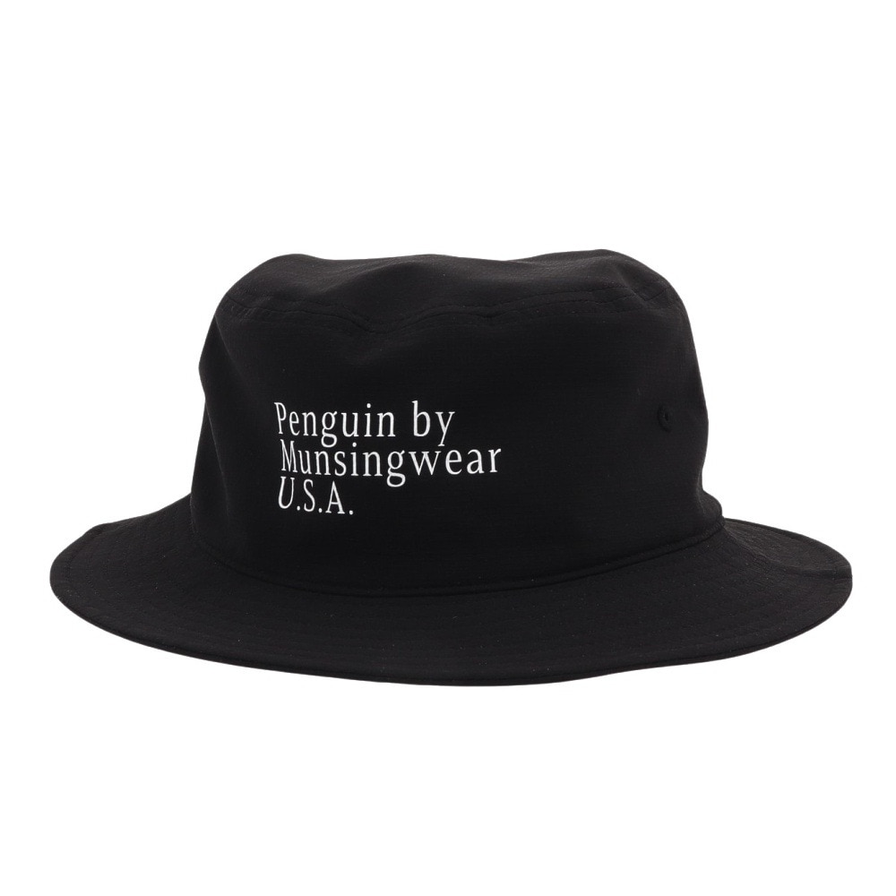 マンシングウエア（MUNSING WEAR）（メンズ）帽子 ペンギン バイ マンシングウェア バケットハット MU5SCP03M BK00