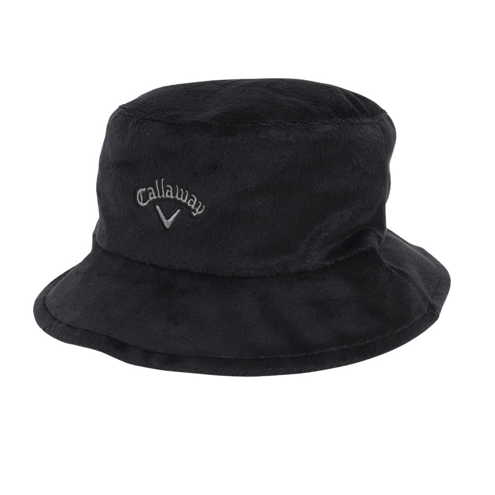 R*e様 Callaway clubhouse バケットハット 黒 キャロウェイ（CALLAWAY）（メンズ）ゴルフ リバーシブル フリース