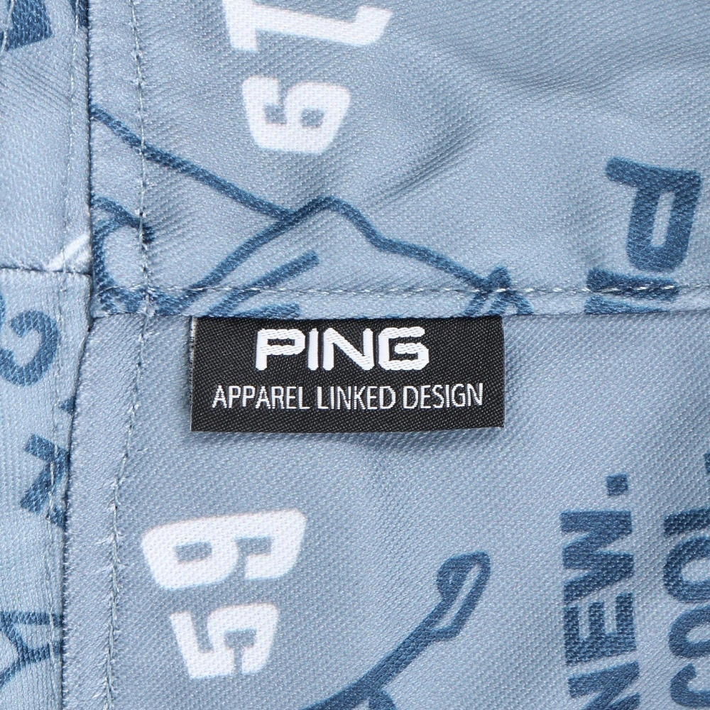 ピン（PING）（メンズ、レディース）帽子 総柄プリントハット 621-5287003-020