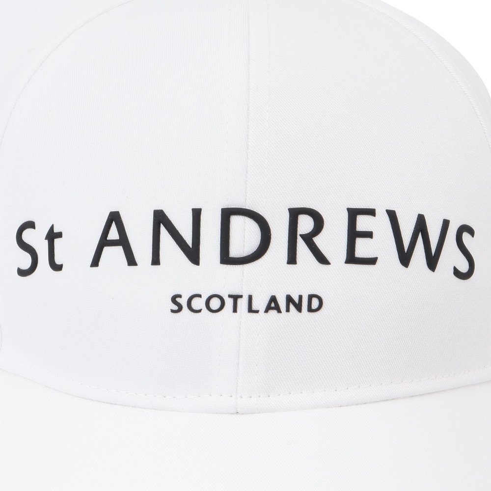 セントアンドリュース（ST.ANDREWS）（メンズ、レディース）ゴルフ 撥水 TCツイル ロゴキャップ 042-5287853-030