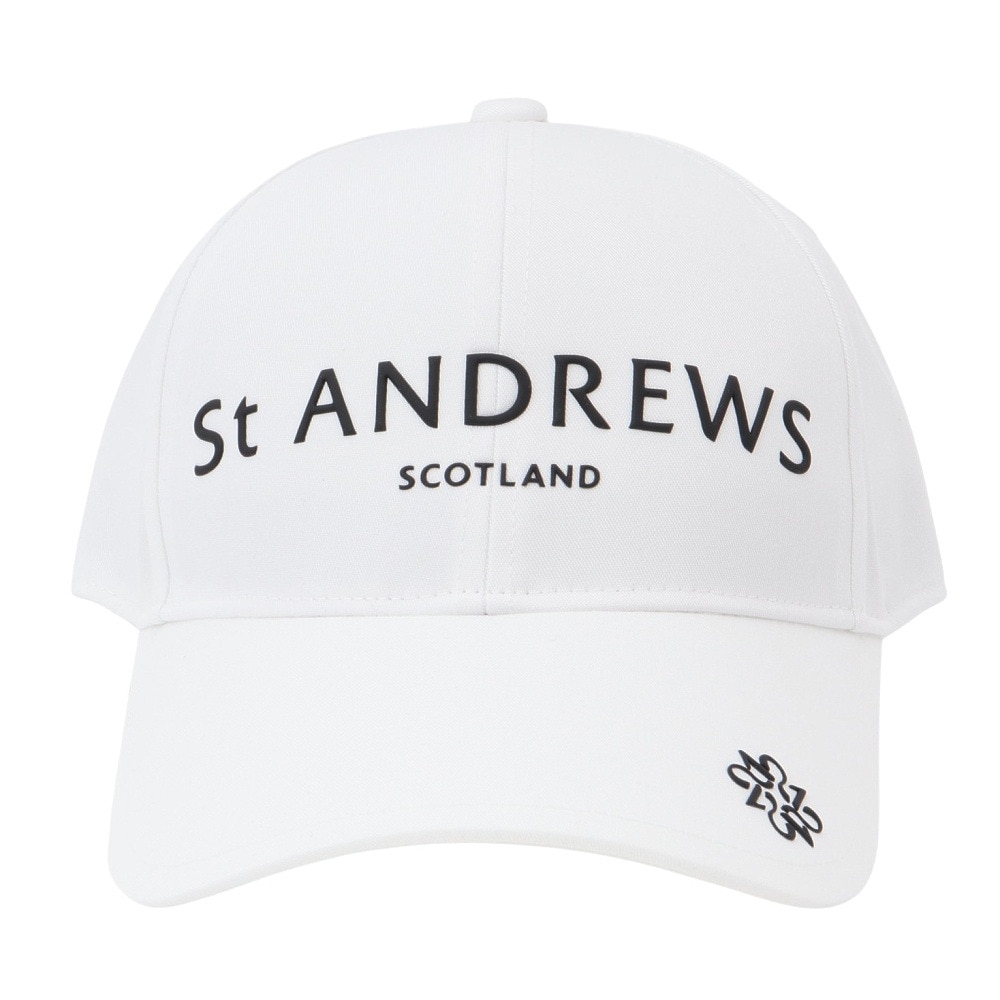 セントアンドリュース（ST.ANDREWS）（メンズ、レディース）ゴルフ 撥水 TCツイル ロゴキャップ 042-5287853-030