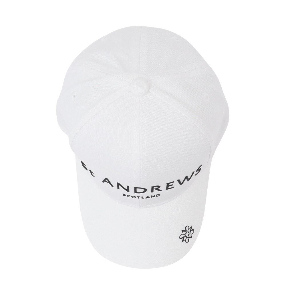 セントアンドリュース（ST.ANDREWS）（メンズ、レディース）ゴルフ 撥水 TCツイル ロゴキャップ 042-5287853-030