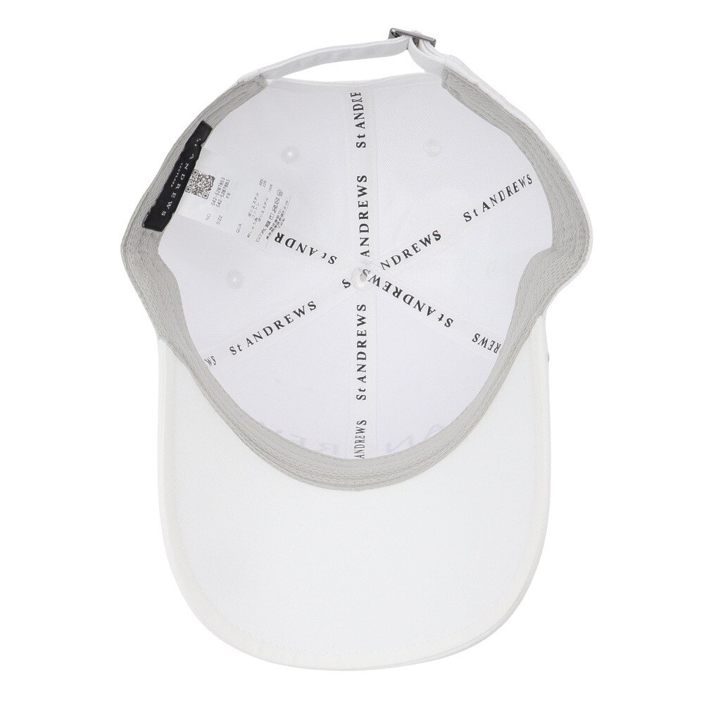 セントアンドリュース（ST.ANDREWS）（メンズ、レディース）ゴルフ 撥水 TCツイル ロゴキャップ 042-5287853-030