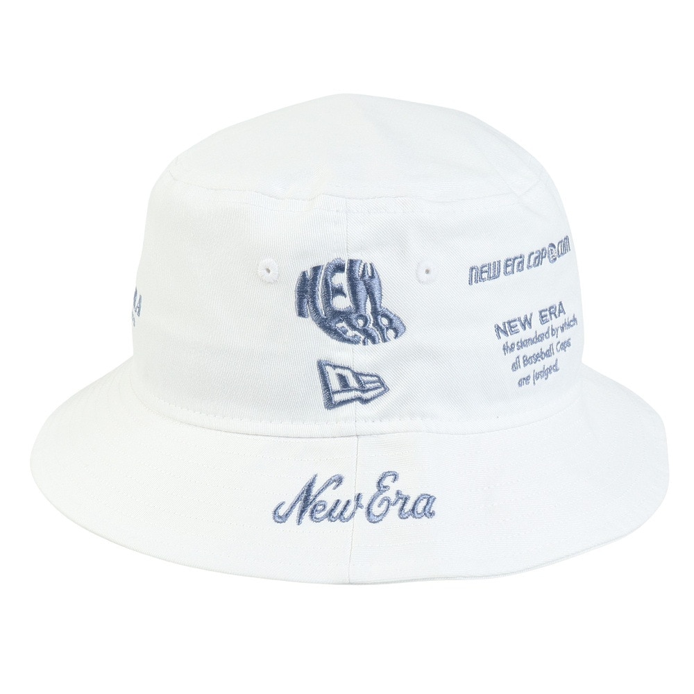 ニューエラ（NEW ERA）（メンズ、レディース）ゴルフ 帽子 バケット01 Archive ロゴ ホワイト 14669050