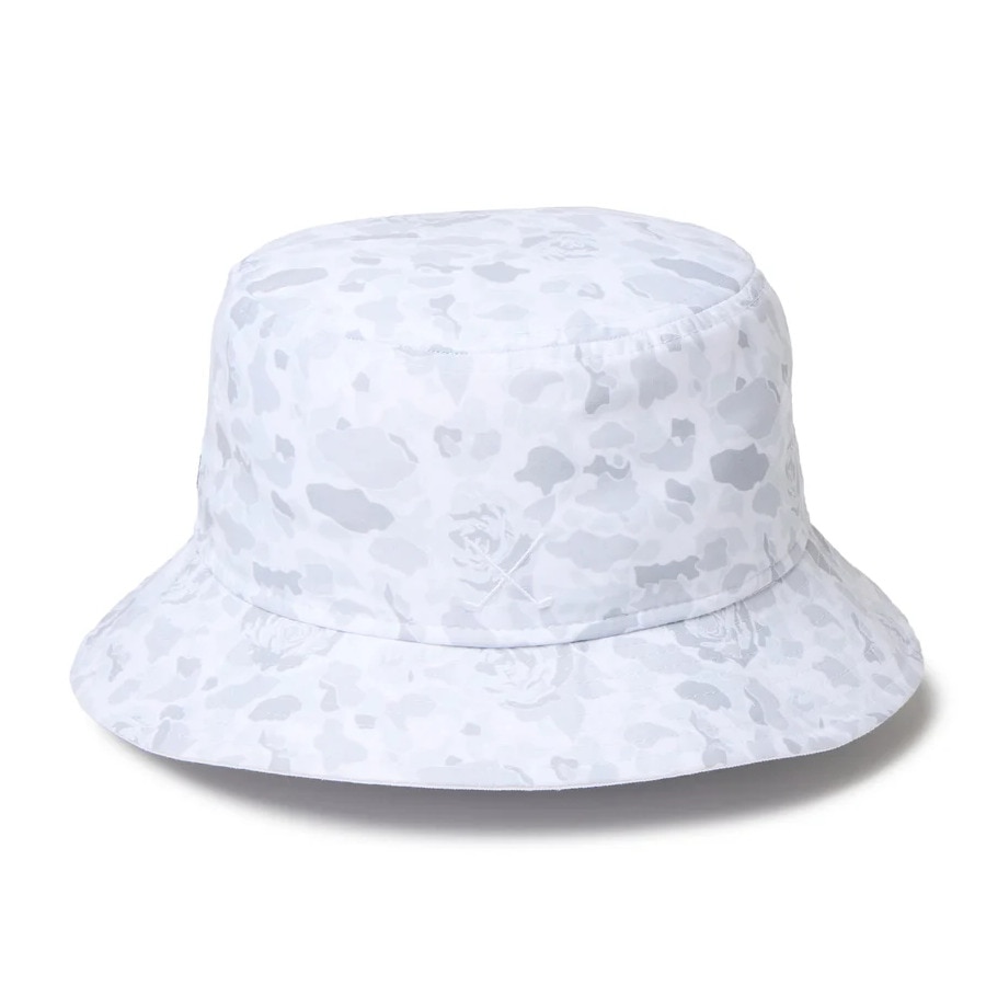 ニューエラ（NEW ERA）（メンズ、レディース）帽子 ゴルフ バケット01 Rose Tonal Camo ホワイト 14669043