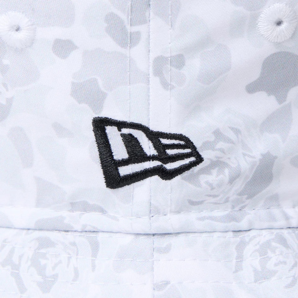 ニューエラ（NEW ERA）（メンズ、レディース）帽子 ゴルフ バケット01 Rose Tonal Camo ホワイト 14669043