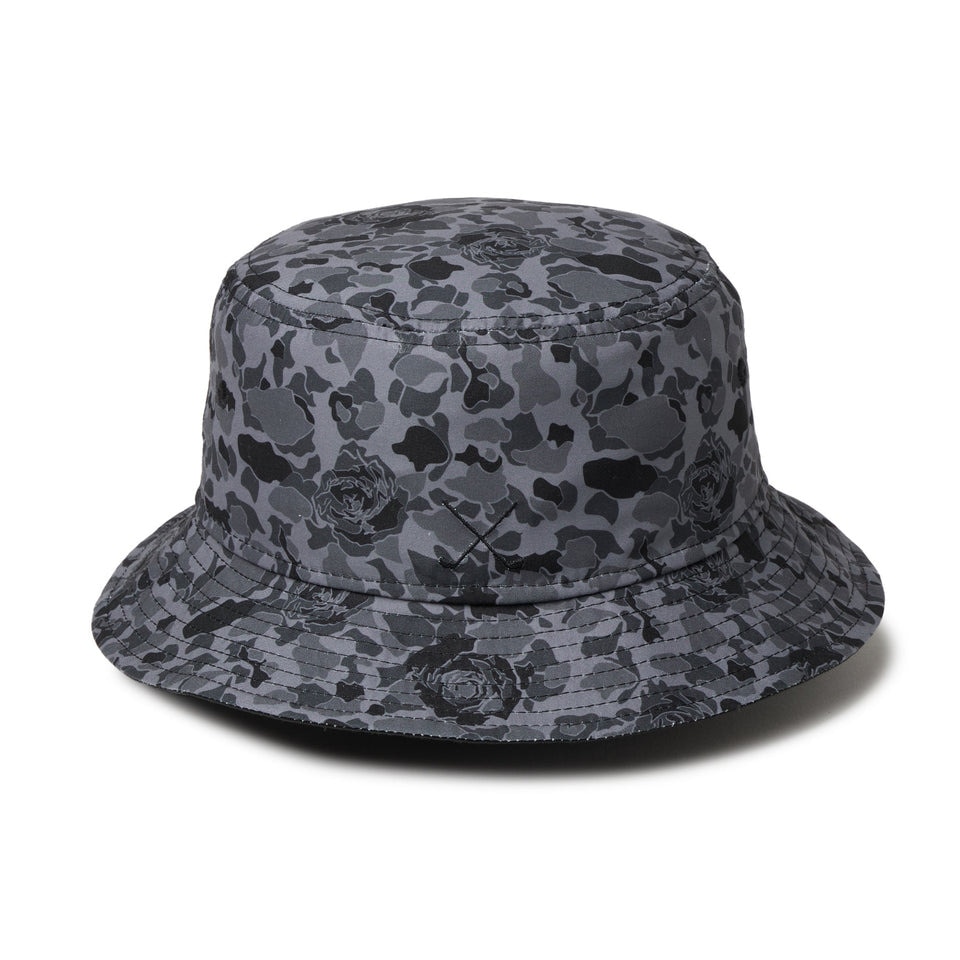 ニューエラ（NEW ERA）（メンズ、レディース）帽子 ゴルフ バケット01 Rose Tonal Camo 14669044