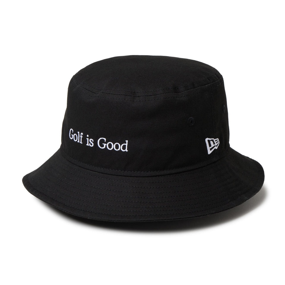ニューエラ（NEW ERA）（メンズ、レディース）帽子 バケットハット01 Golf is good 14669048