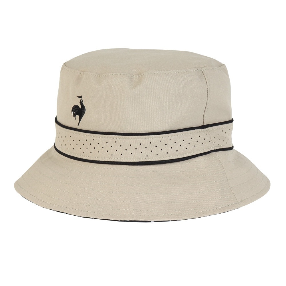 ルコックスポルティフ（lecoqsportif）（メンズ）ゴルフ リバーシブル バケットハット LG5FCP70M BGBK
