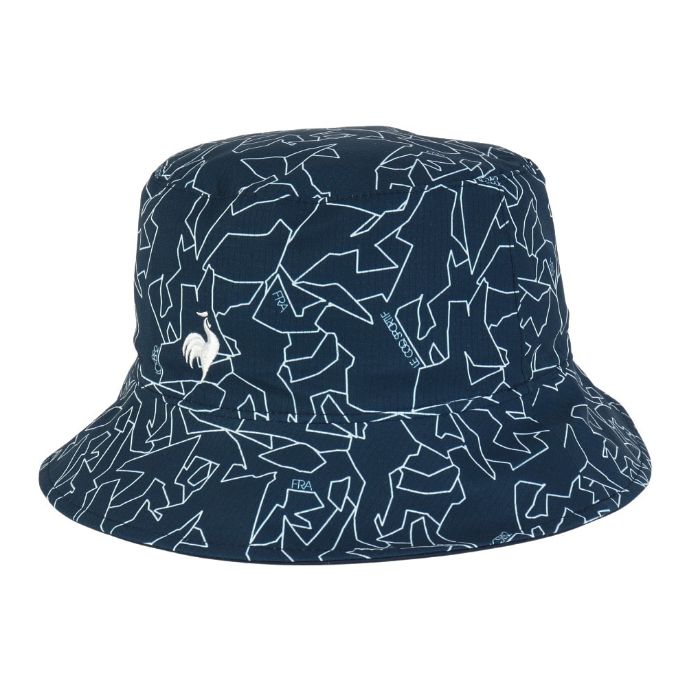 ルコックスポルティフ（lecoqsportif）（メンズ）ゴルフ リバーシブル バケットハット LG5FCP70M NV00