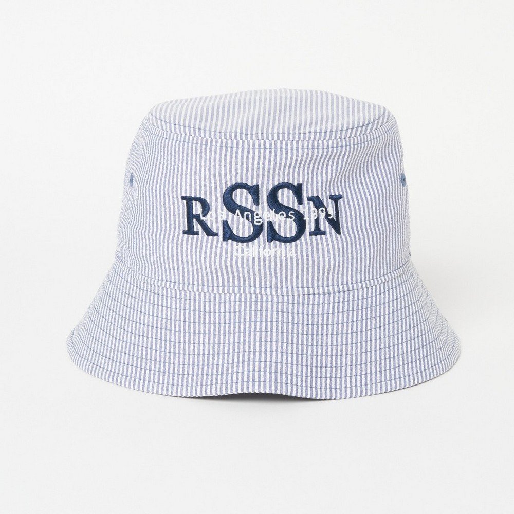 ロサーセン（ROSASEN）（メンズ、レディース）ゴルフ 帽子 シアサッカーバケットハット 046-55401-26SS-091