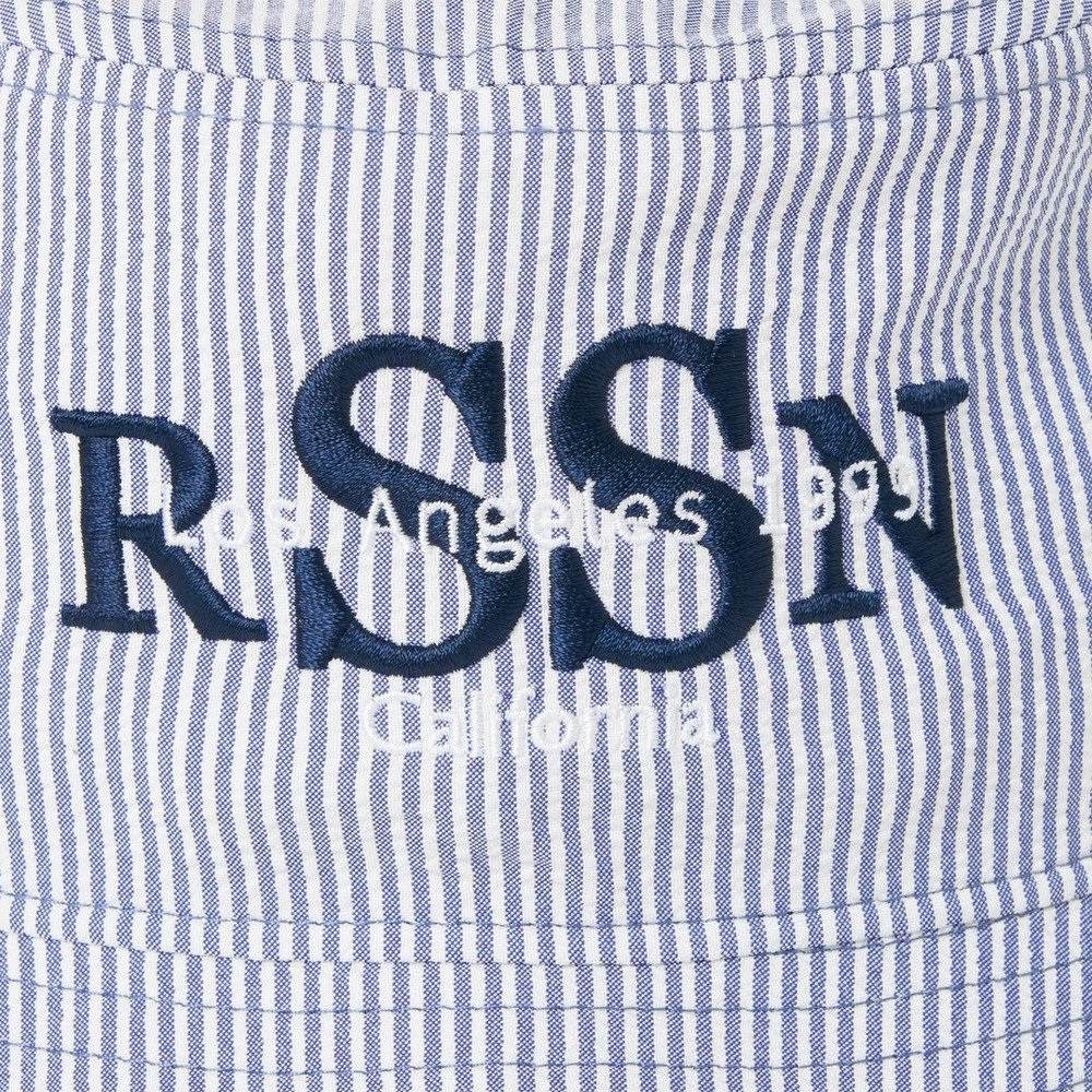ロサーセン（ROSASEN）（メンズ、レディース）ゴルフ 帽子 シアサッカーバケットハット 046-55401-26SS-091