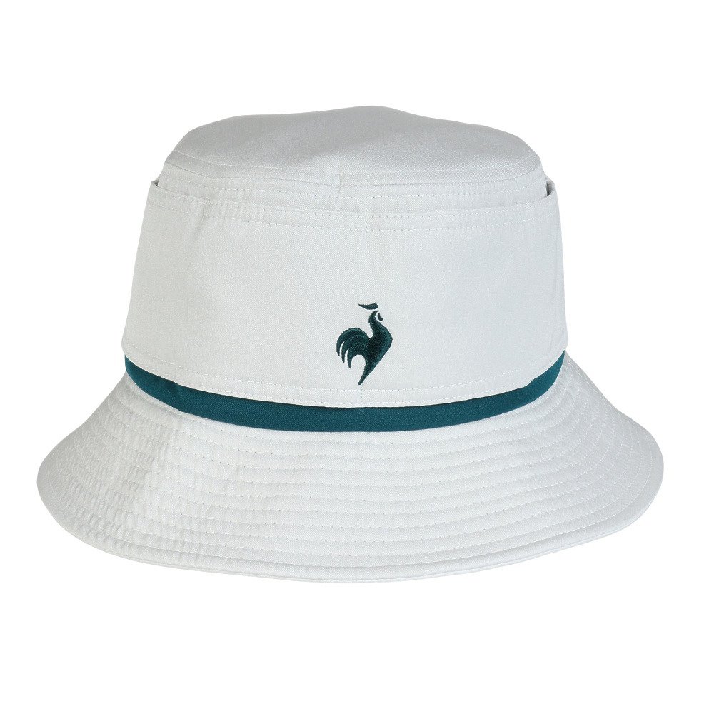 ルコックスポルティフ（lecoqsportif）（メンズ）ゴルフ 遮熱 ムレ軽減 バケットハット LG6SCP70M WH00