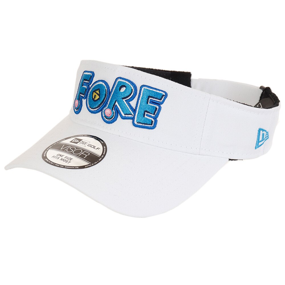 サンバイザー ドラえもん Fore ホワイト ニューエラ ヴィクトリアゴルフ サンバイザー ドラえもん Fore ホワイト ニューエラ ヴィクトリアゴルフ