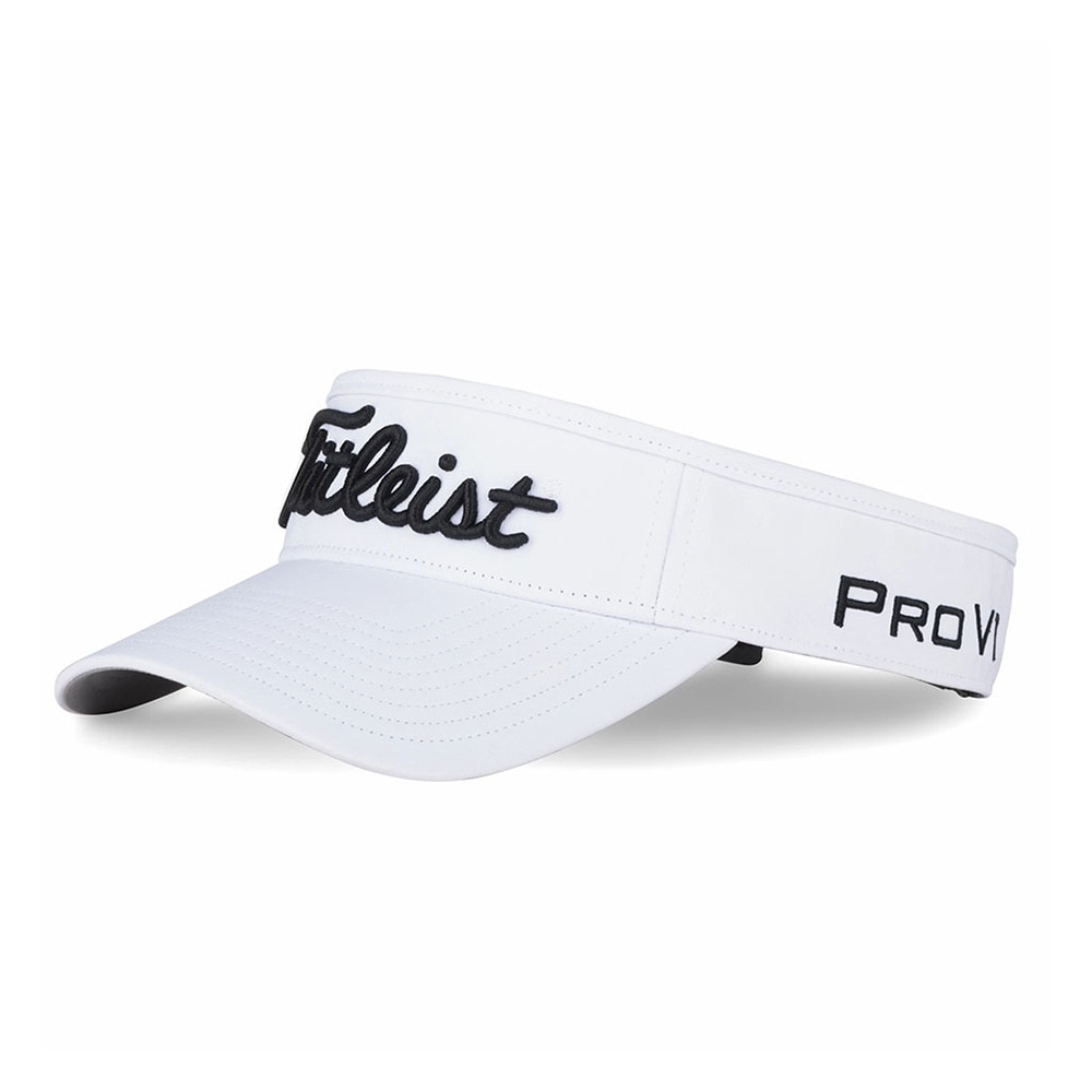 タイトリスト（TITLEIST）（メンズ）ゴルフ ツアーパフォーマンスバイザー HJ1VUP-WTBK