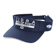 フィドラ（FIDRA）（メンズ）ゴルフ ヘリンボーン サンバイザー FD5LVD05 NVY
