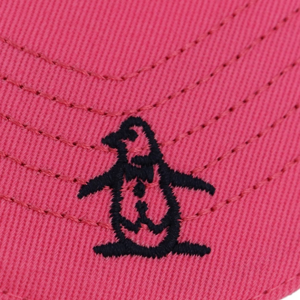 マンシングウエア（MUNSING WEAR）（メンズ）ゴルフ ロゴデザイン ツイルバイザー MGBUJC50 PK00