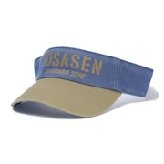 ROSASEN（メンズ）ゴルフ メンズ T/Cツイルバイオウォッシュ配色バイザー 046-58332-095